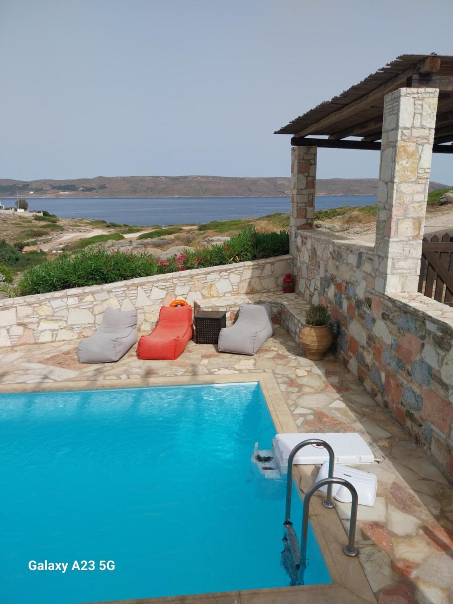 Big Blue Villa Sounion Exterior foto
